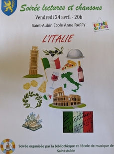 Soirée lectures et chansons