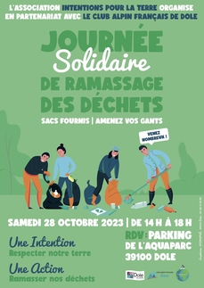 Journée solidaire de ramassage déchets