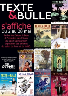 Exposition "Texte & Bulle s'affiche"