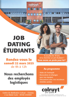 COLRUYT  - Job Dating spécial étudiants