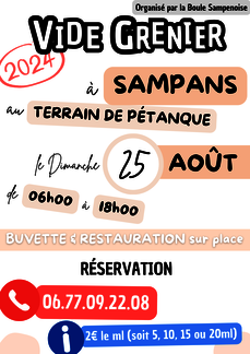 Vide Grenier Sampans Édition 2024