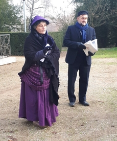 M. et Mme Pasteur vous font découvrir l'exposition Prendre soin