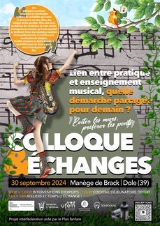 Colloque - Lien entre la pratique et l'enseignement musical, quelle démarche partagée pour demain ?