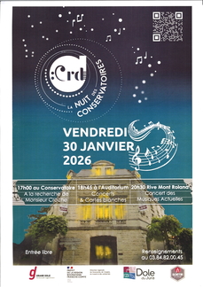 LA NUIT DES CONSERVATOIRES À DOLE