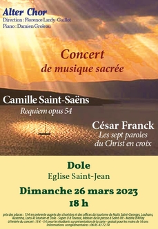 Concert de musique sacrée