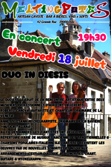 Duo in DIESIS à Meltingpotes Dole