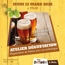 Dégustation de bières avec un zythologue