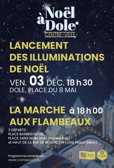 Lancement des illuminations + Descente aux flambeaux