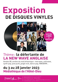 Exposition vinyle : La déferlante de la new wave anglaise