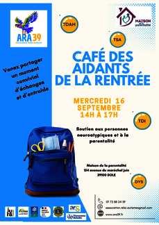 Café des aidants : Autisme ou autres troubles du neurodéveloppement