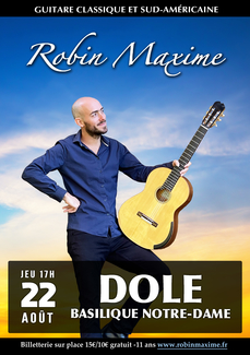 ROBIN MAXIME - concert de guitare espagnole et sud-américaine