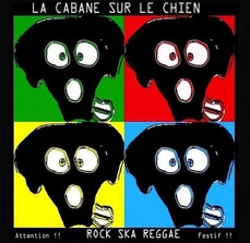 La cabane sur le chien en concert
