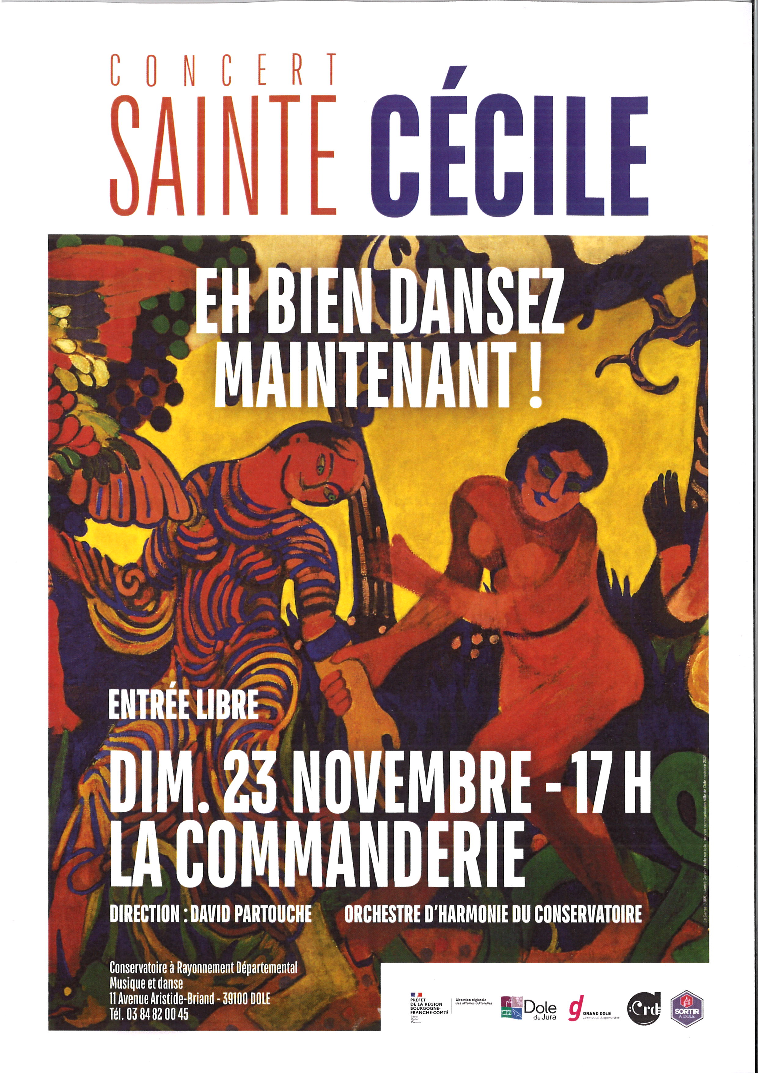 concert de la Sainte Cécile "Eh bien dansez maintenant !"