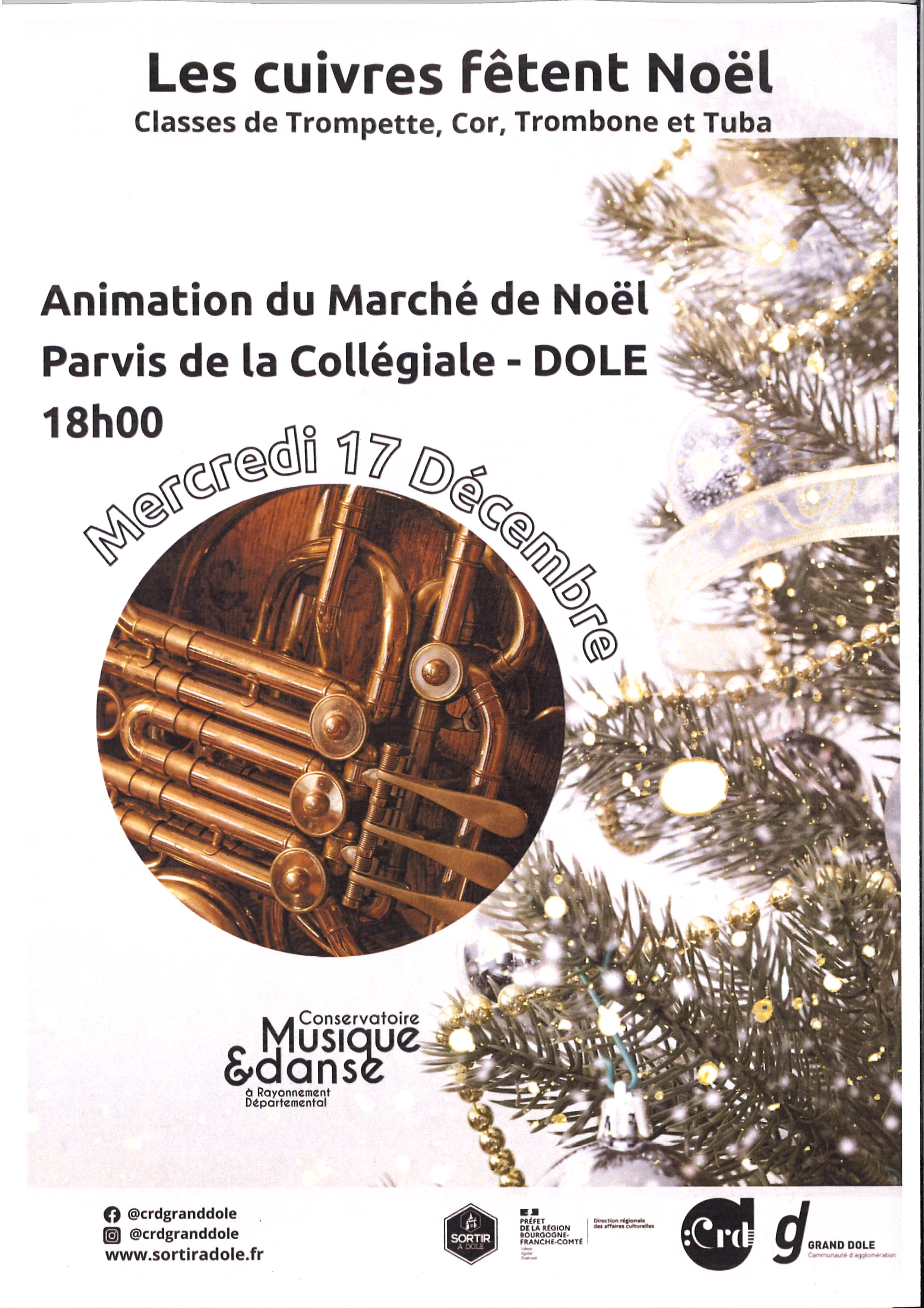 "Les cuivres fêtent Noël"