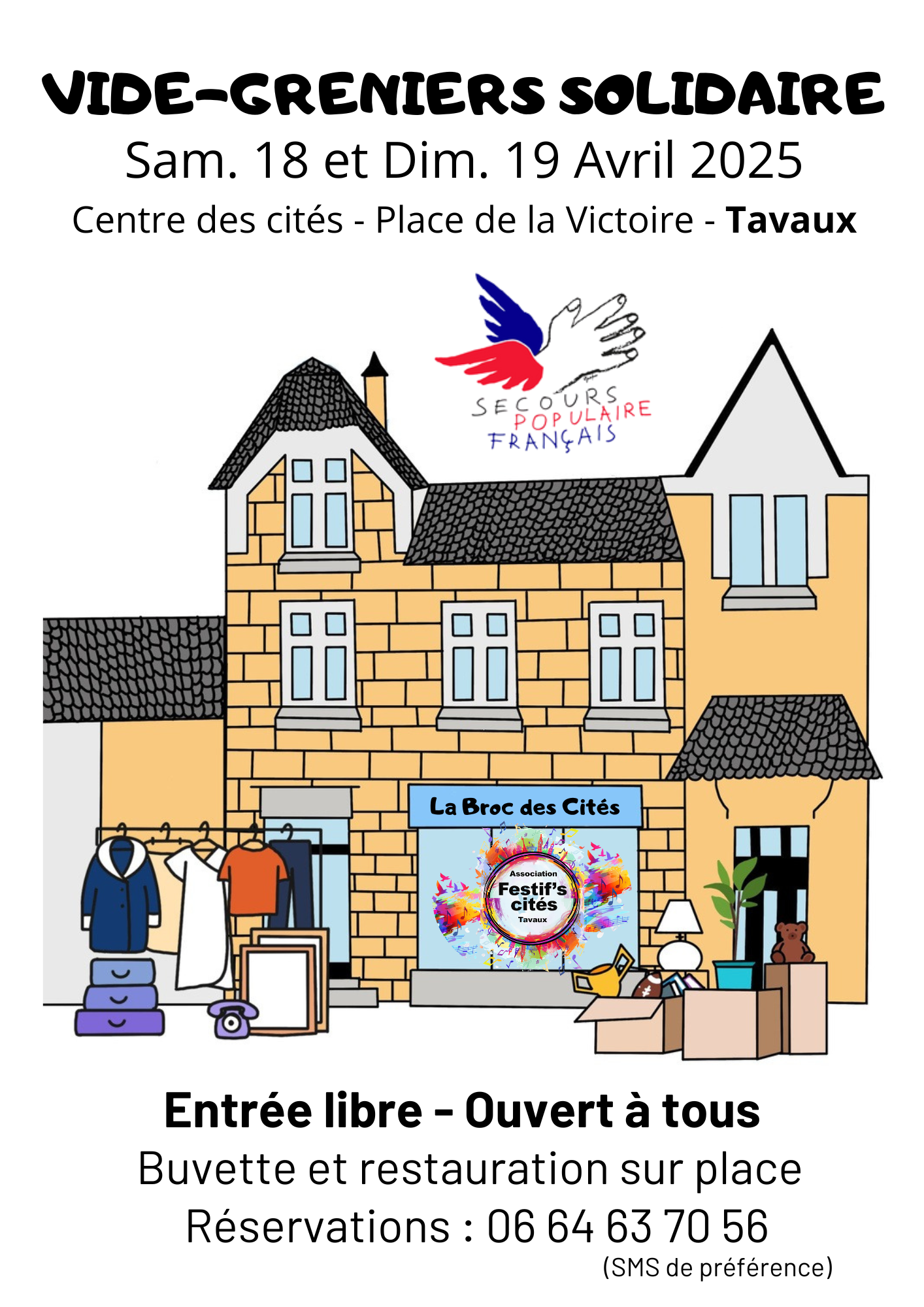 Vide-greniers solidaire