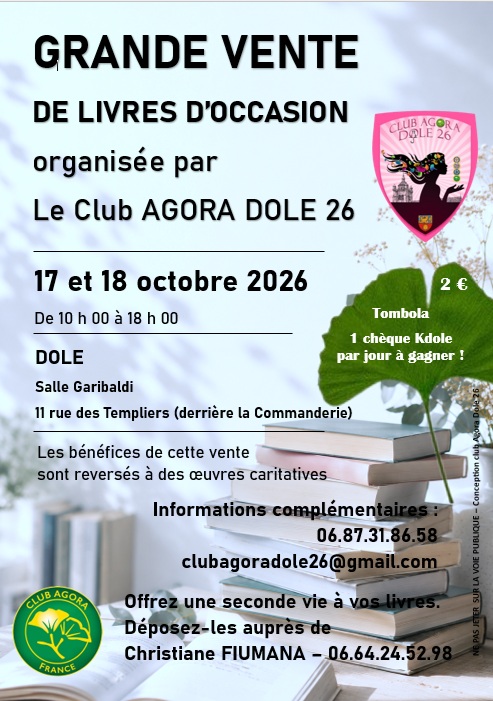 Vente de livres d'occasion