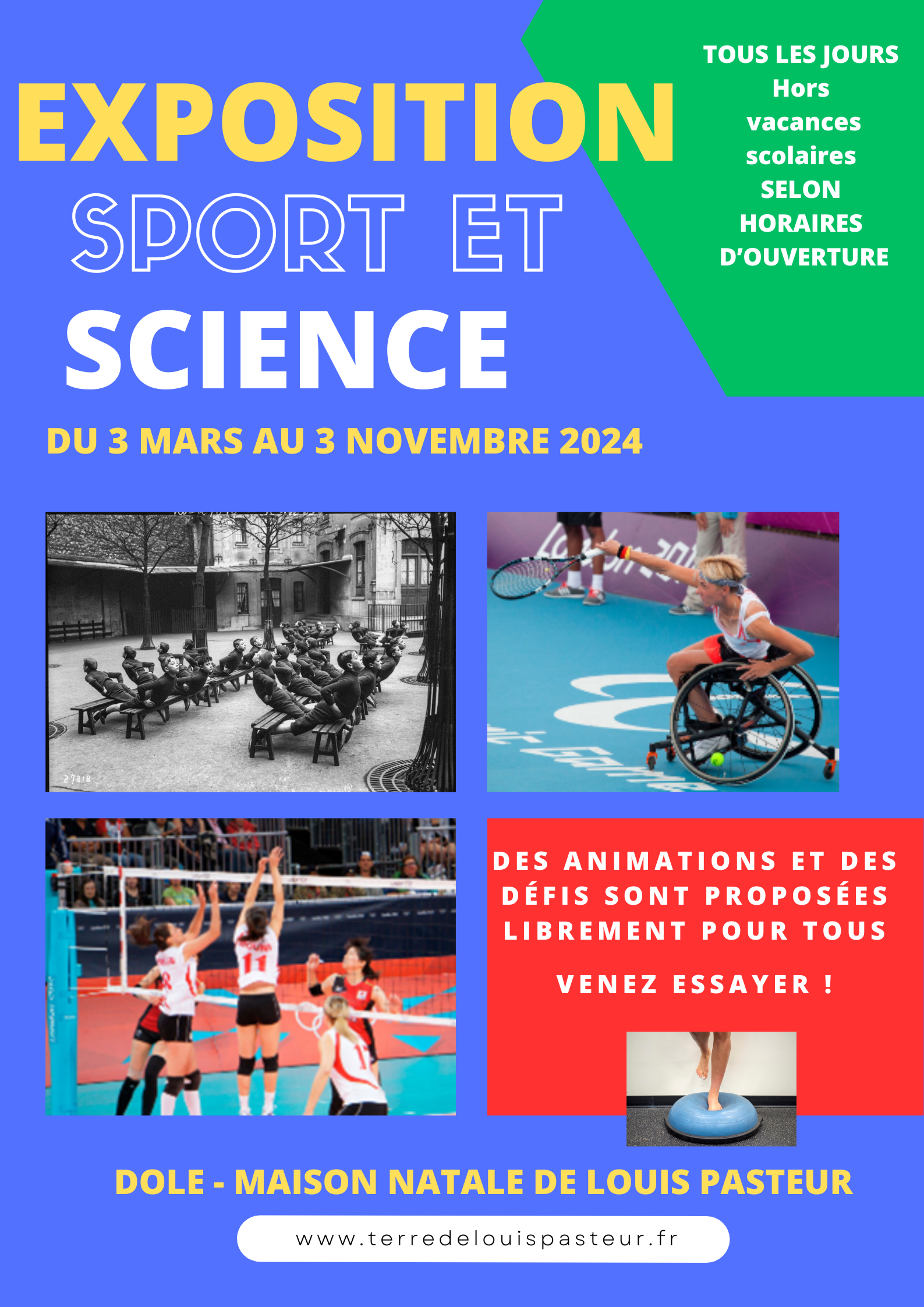 Exposition "Sport et Science"