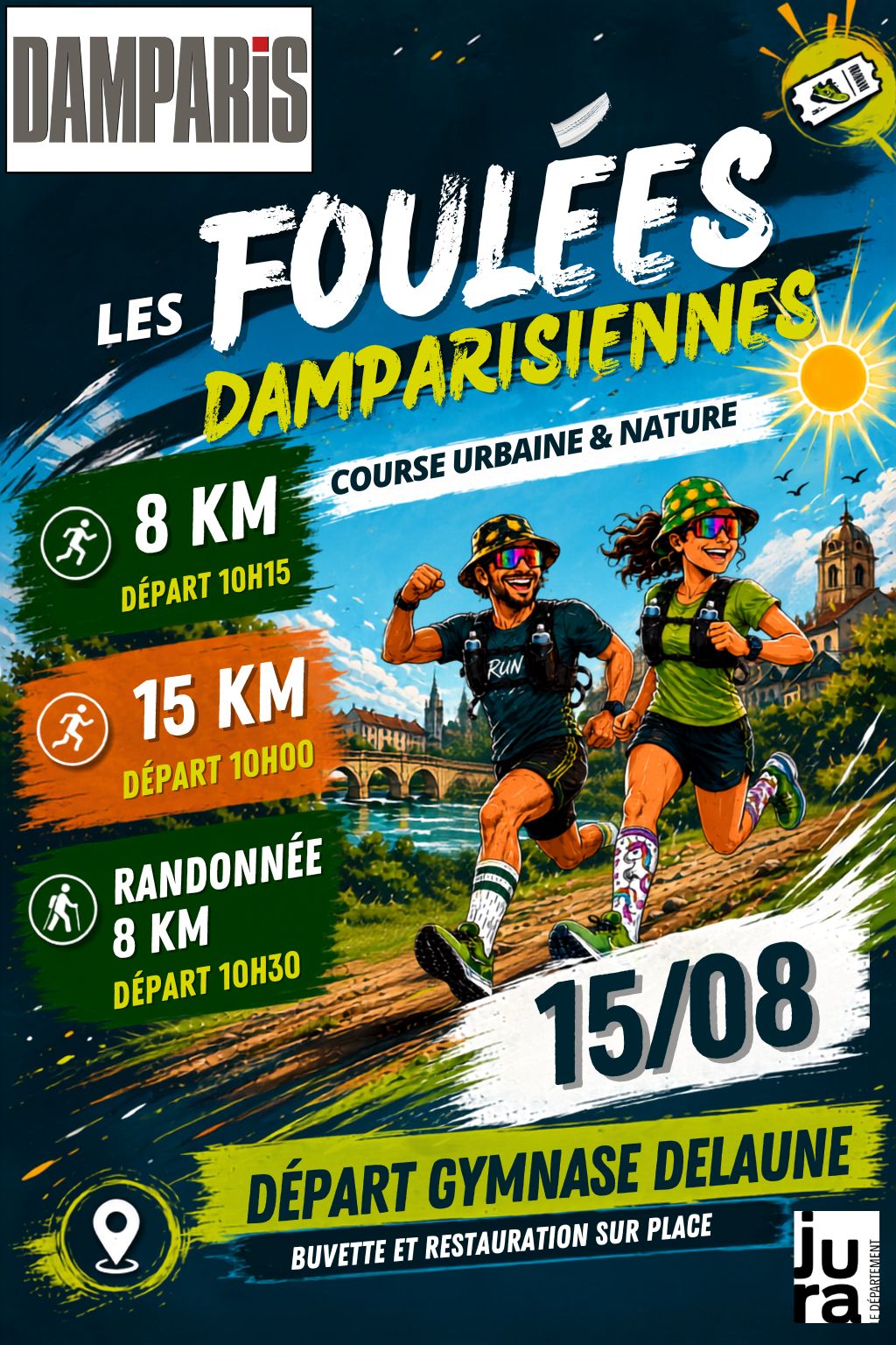 Les Foulées Damparisiennes