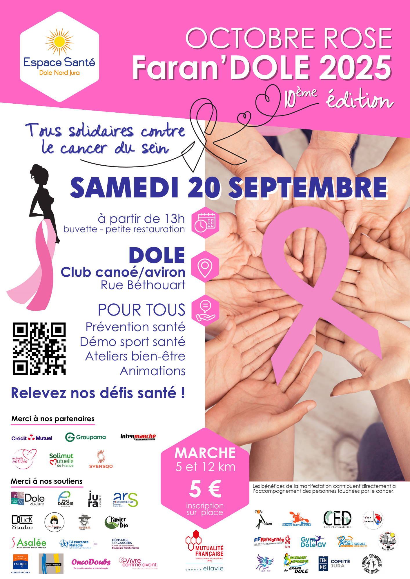Lancement de la campagne d'octobre rose