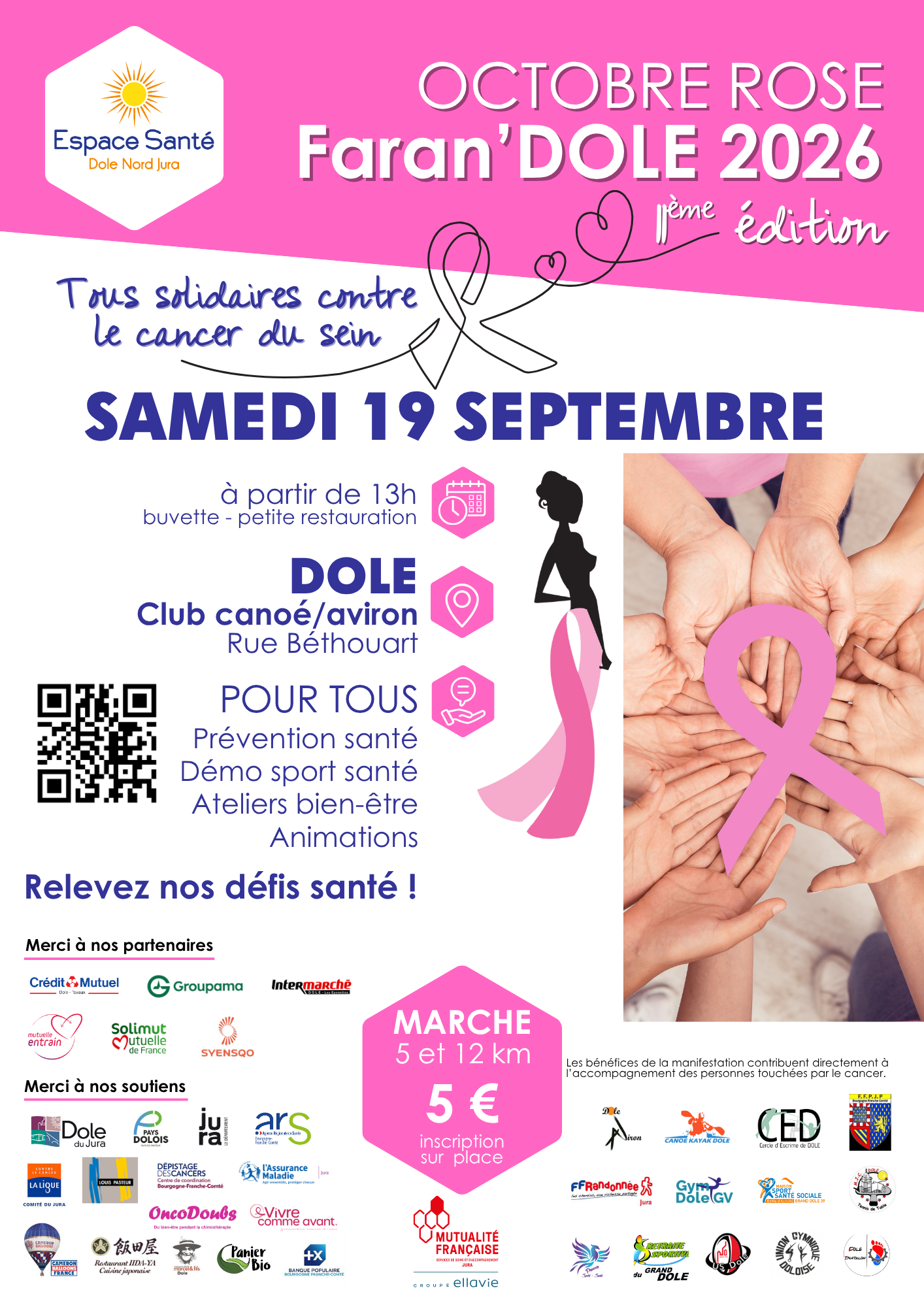 Lancement de la campagne d'octobre rose