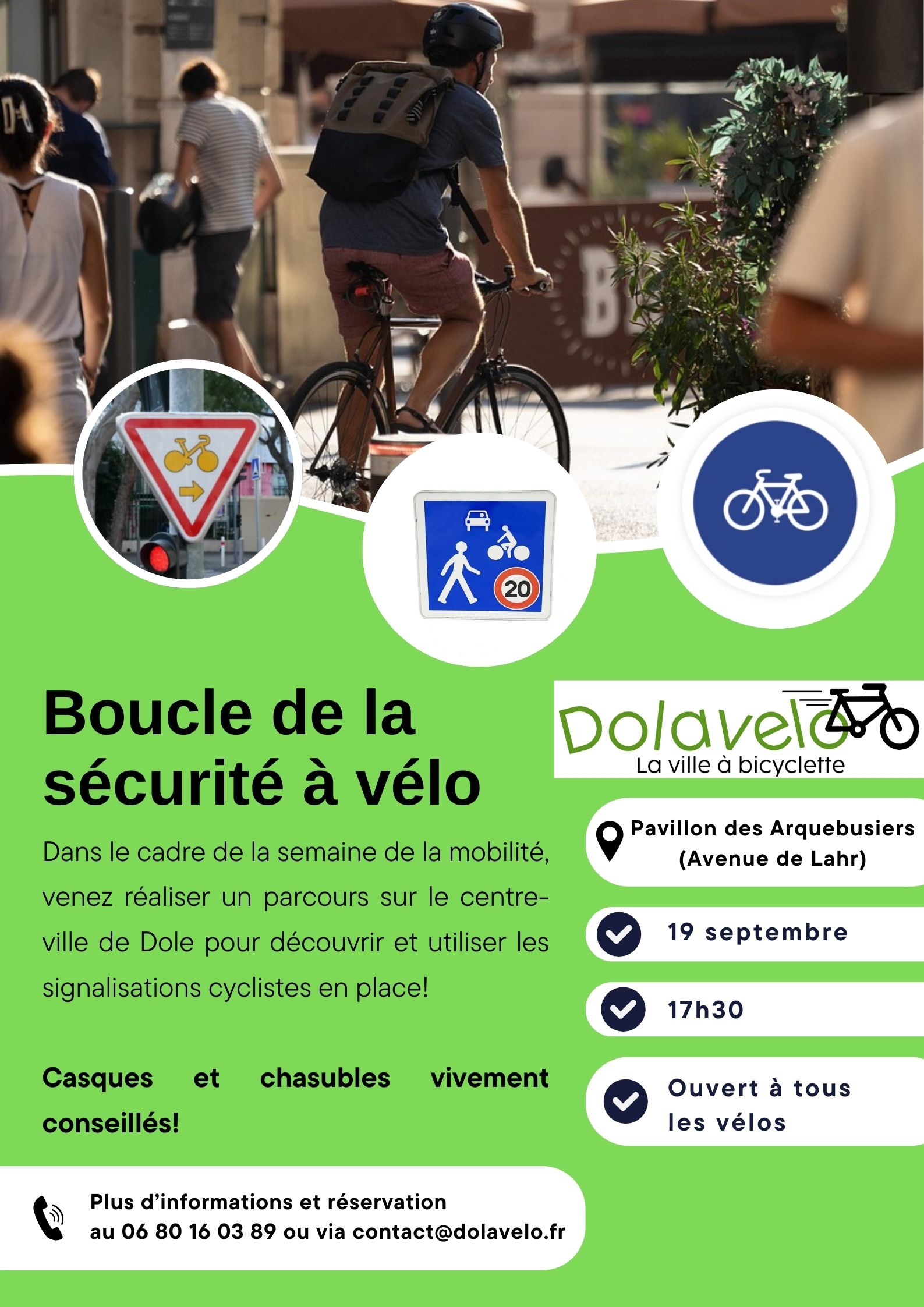 Boucle de la sécurité à vélo