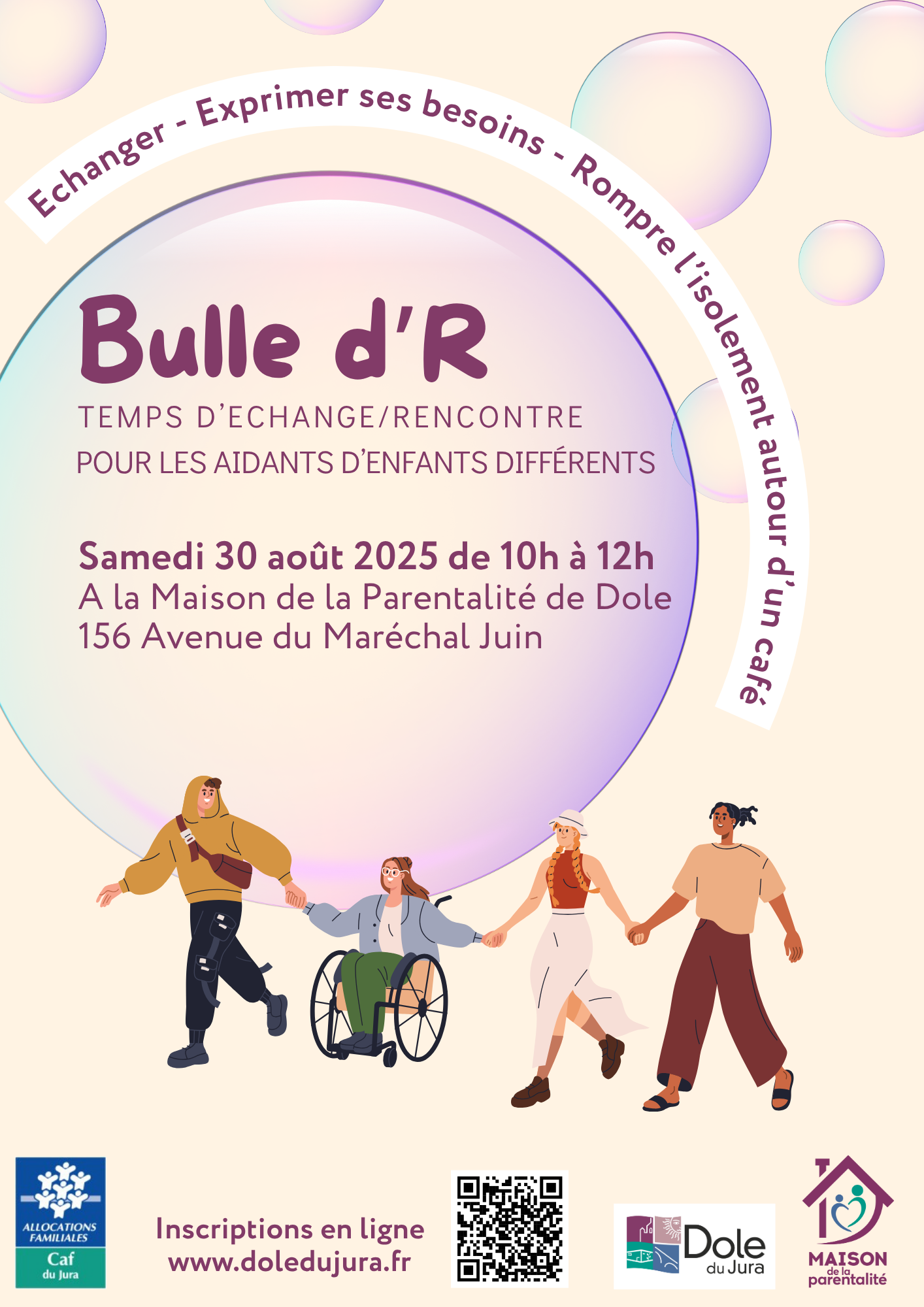 Bulle d'R pour les aidants d'enfants différents