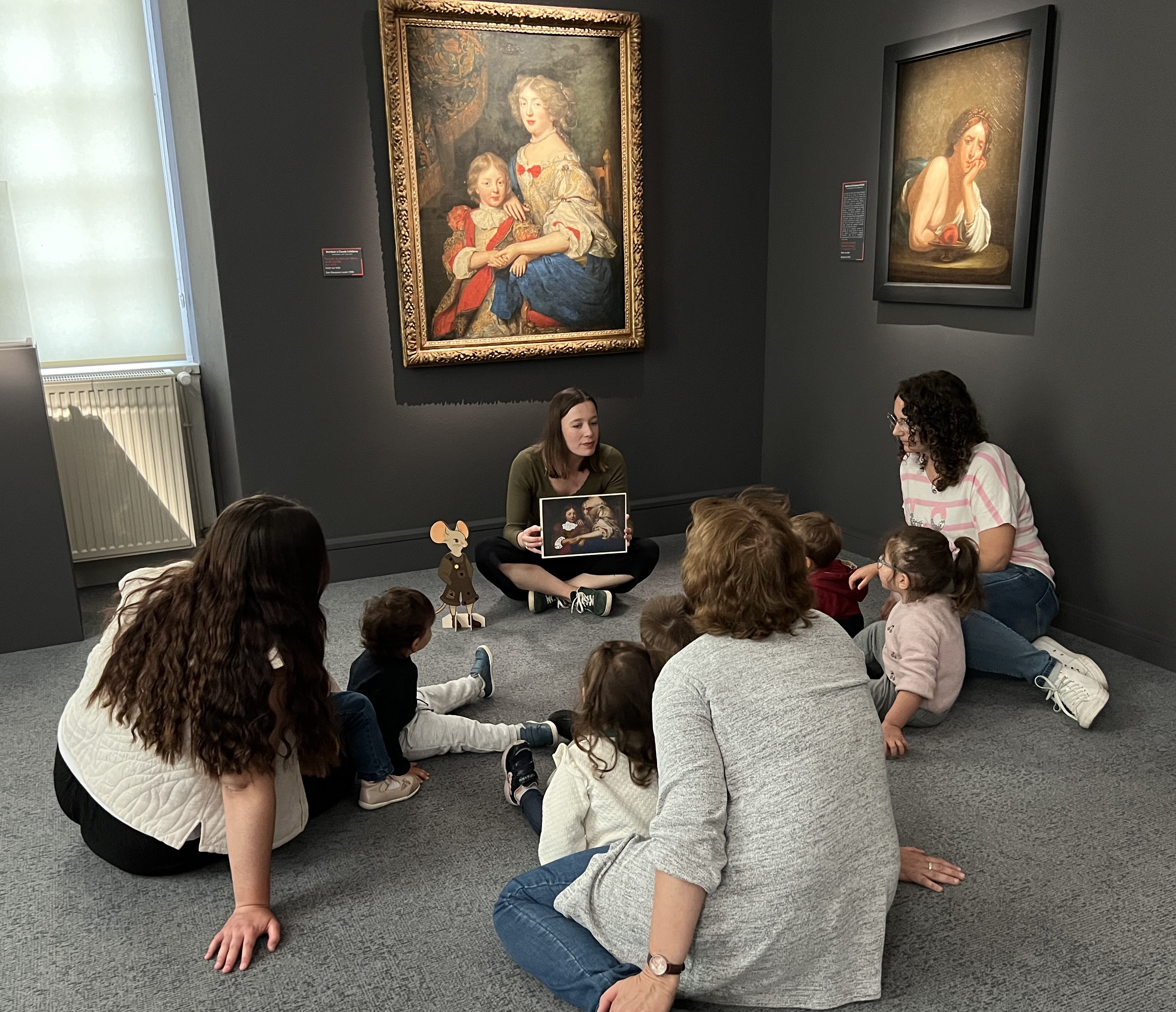 Ma première visite au musée !