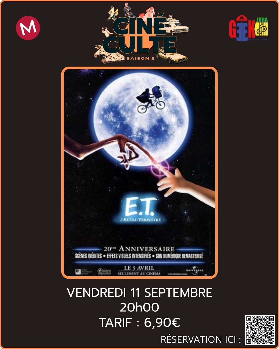 Ciné Culte saison 2 - E.T., l'extra-terrestre