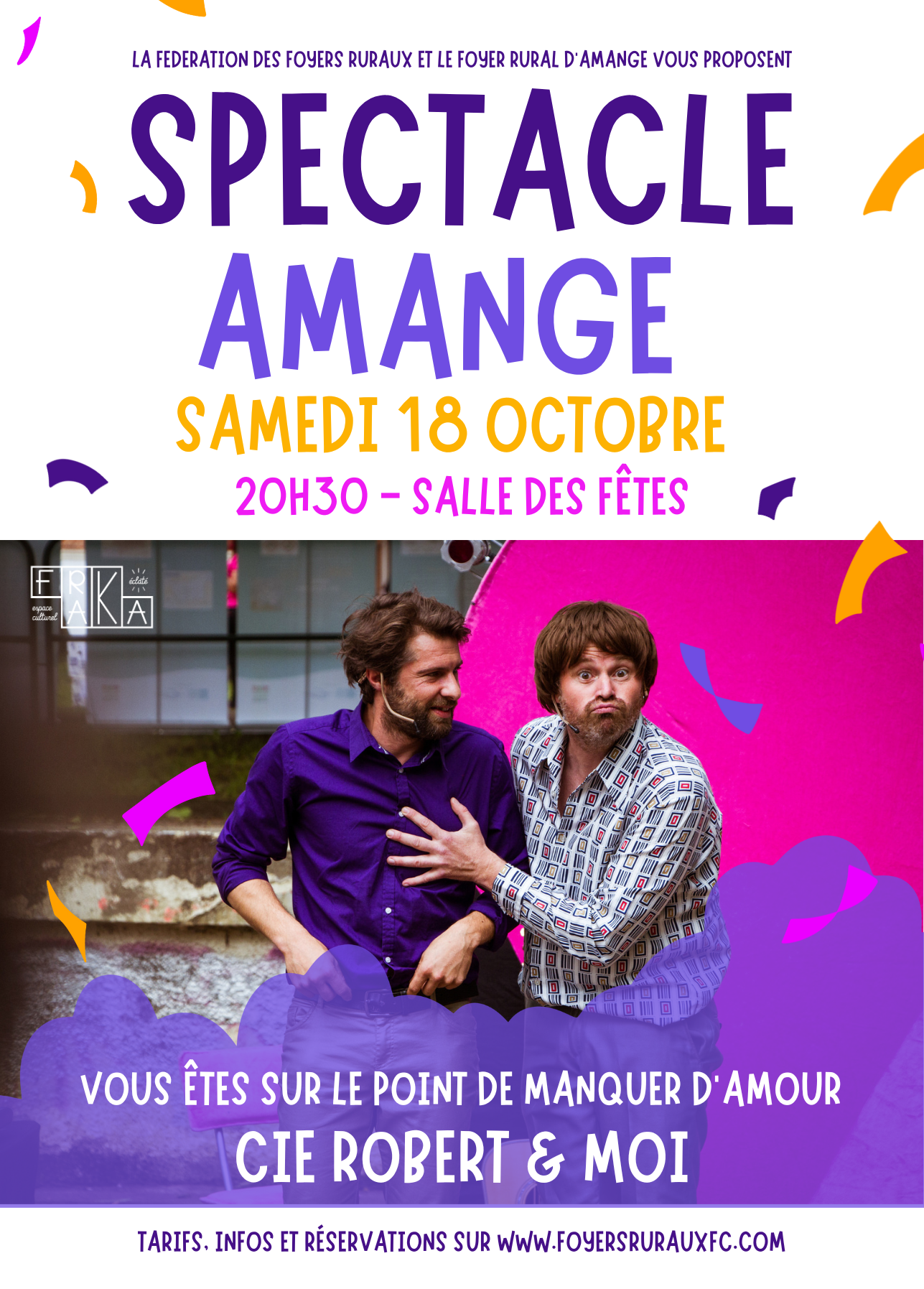 Vous êtes sur le point de manquer d'amour