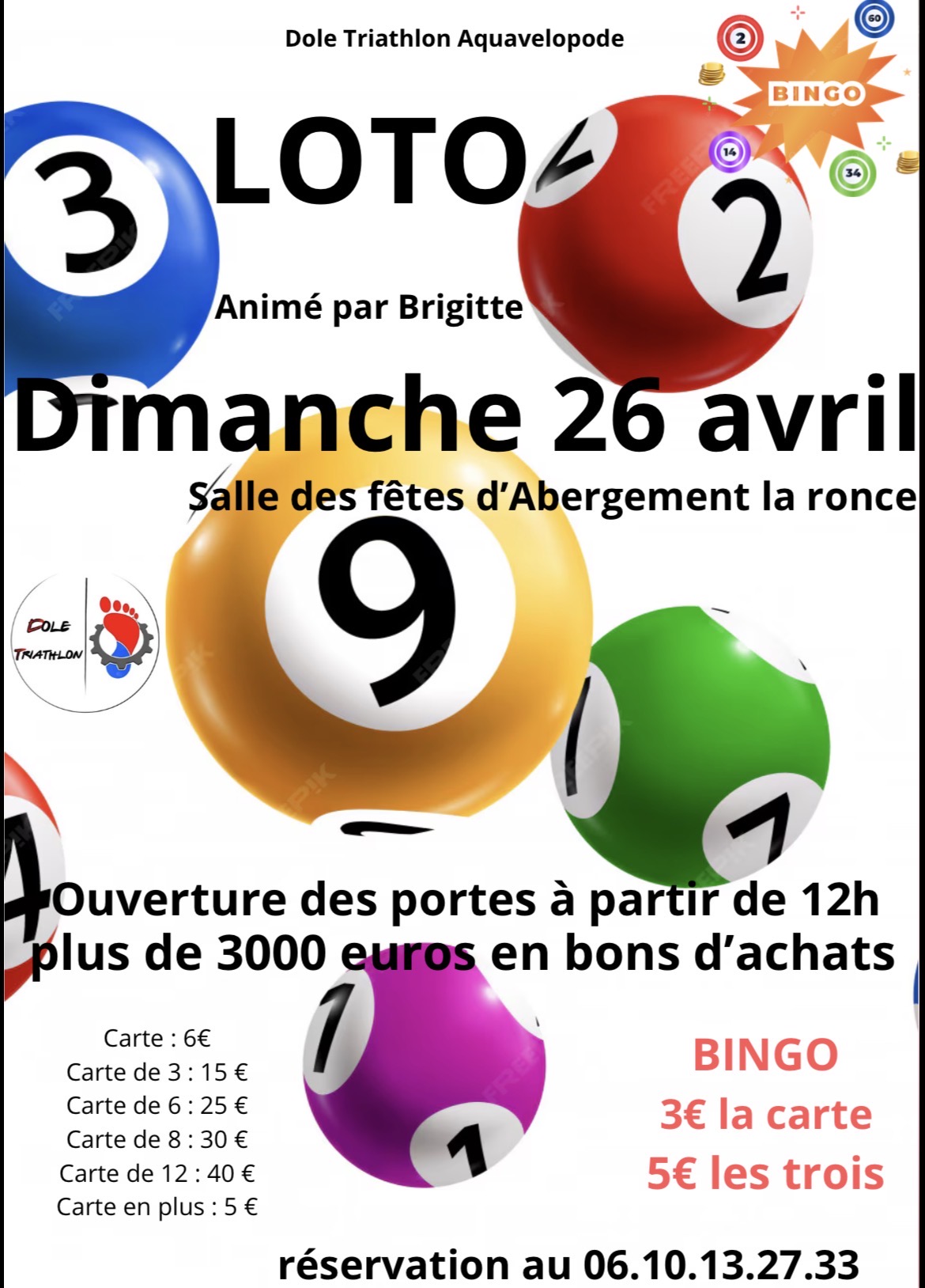 Loto du triathlon