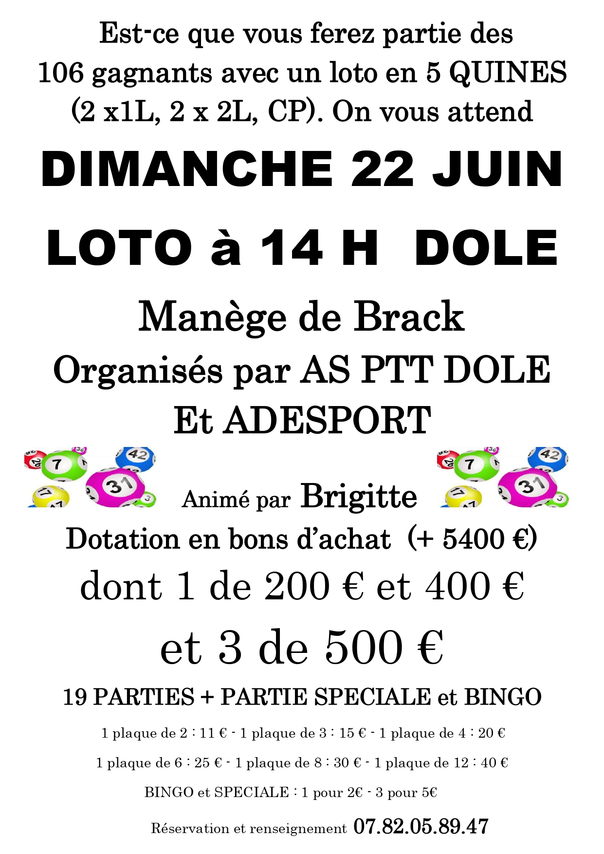 Loto ASPTT Dole