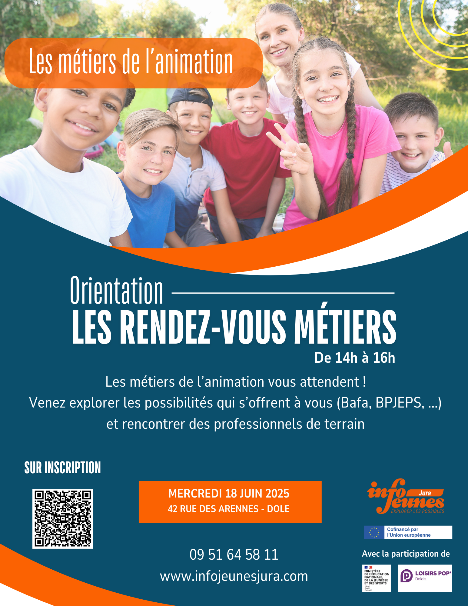 Les métiers de l'animation