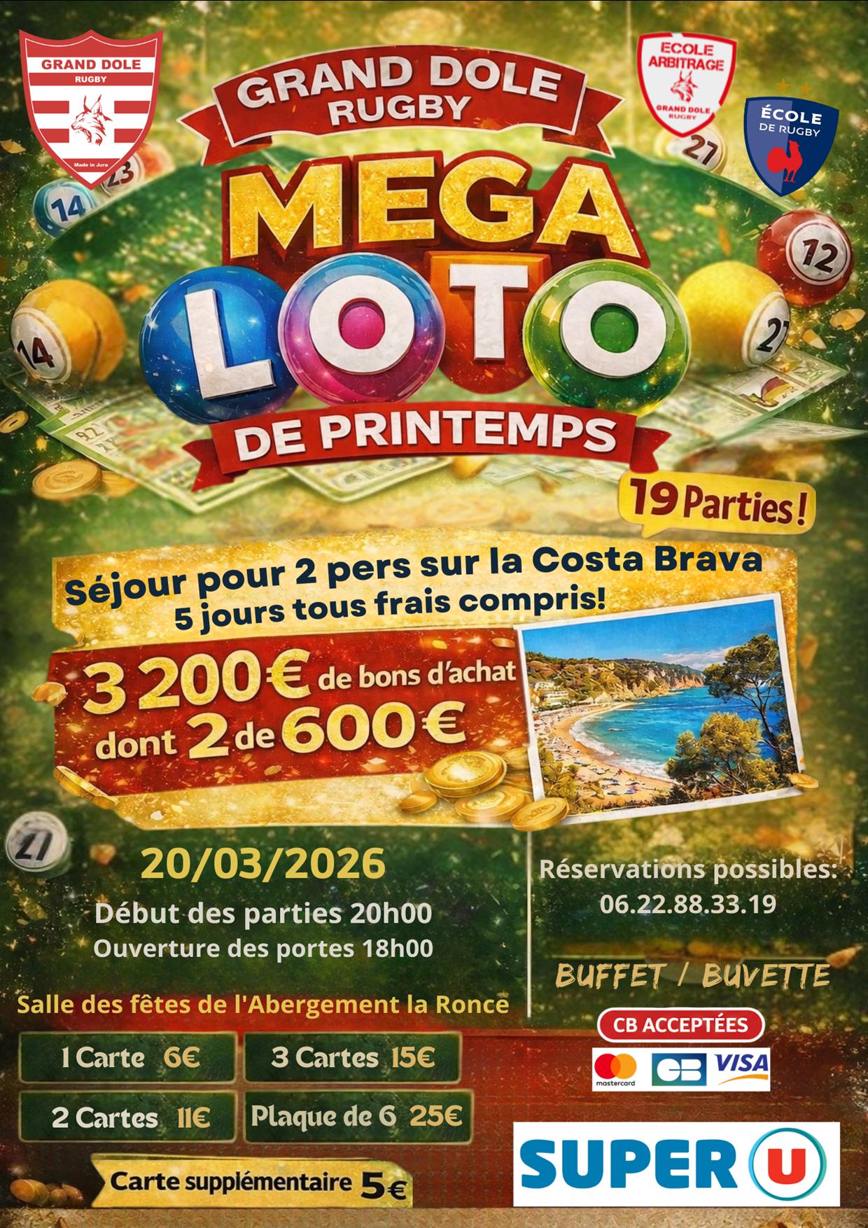 Méga loto du printemps