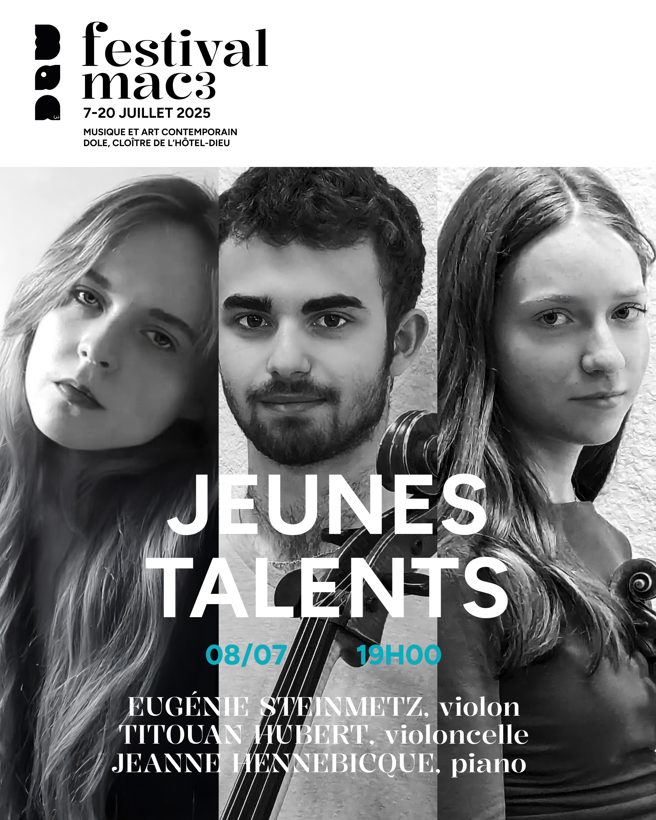 Festival mac3 - Concert & Pause au cloître