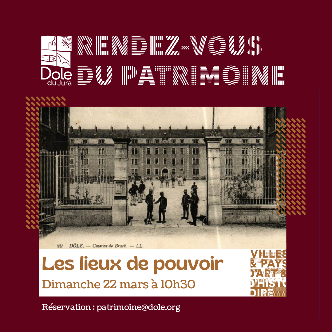 RDV Patrimoine : Les lieux de pouvoir