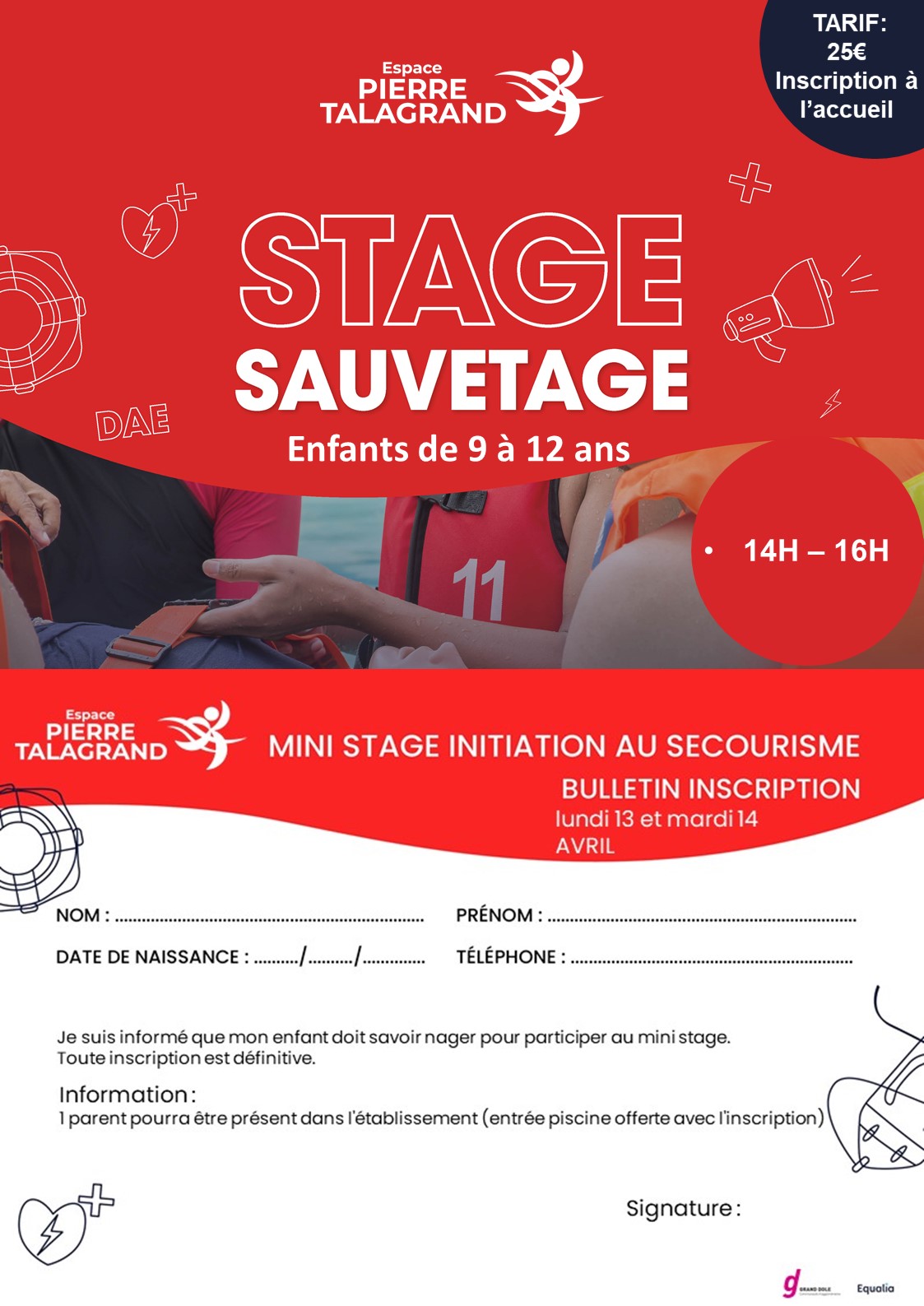 Animations aquatiques enfants