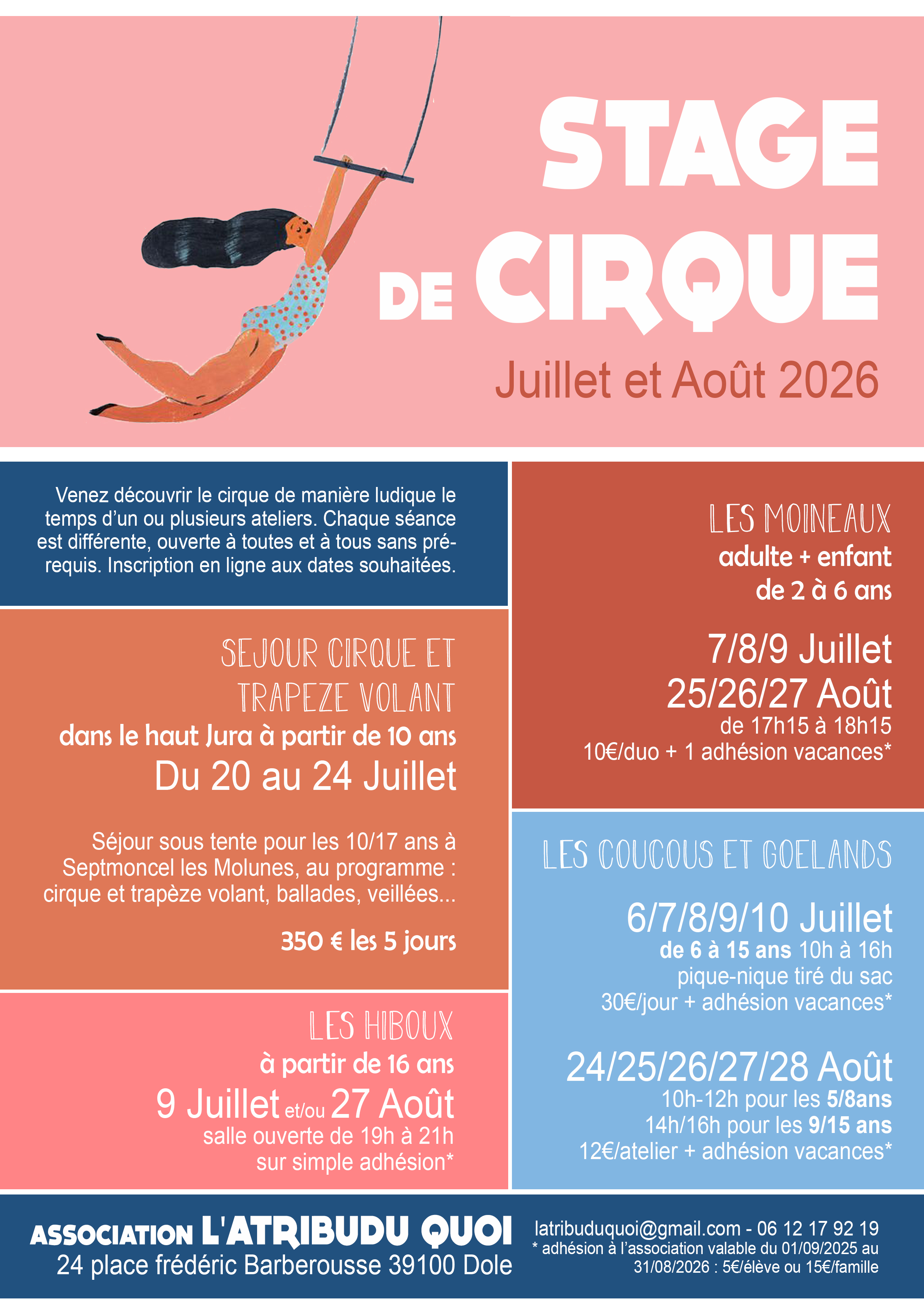 Stage de cirque