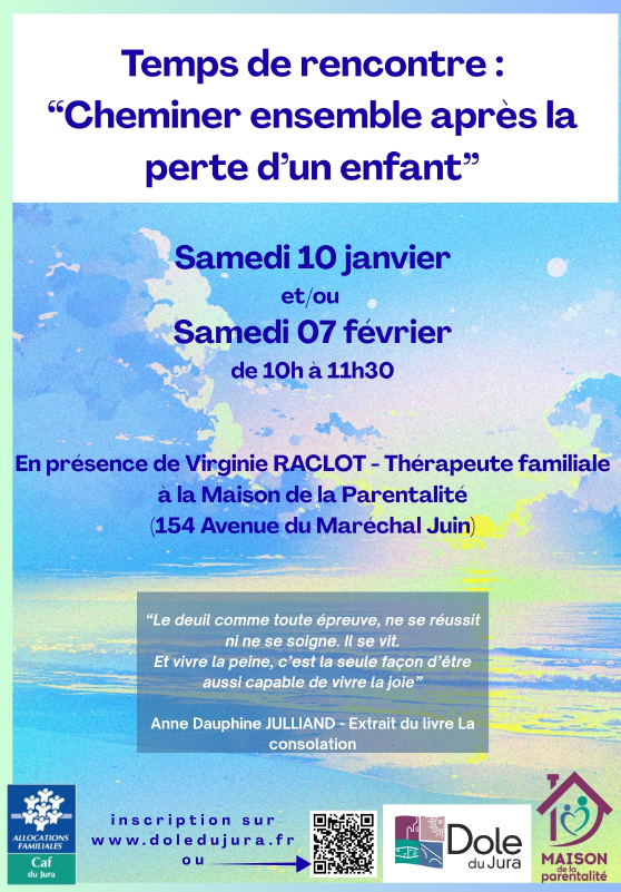 Temps de rencontre "cheminer ensemble après la perte d'un enfant"