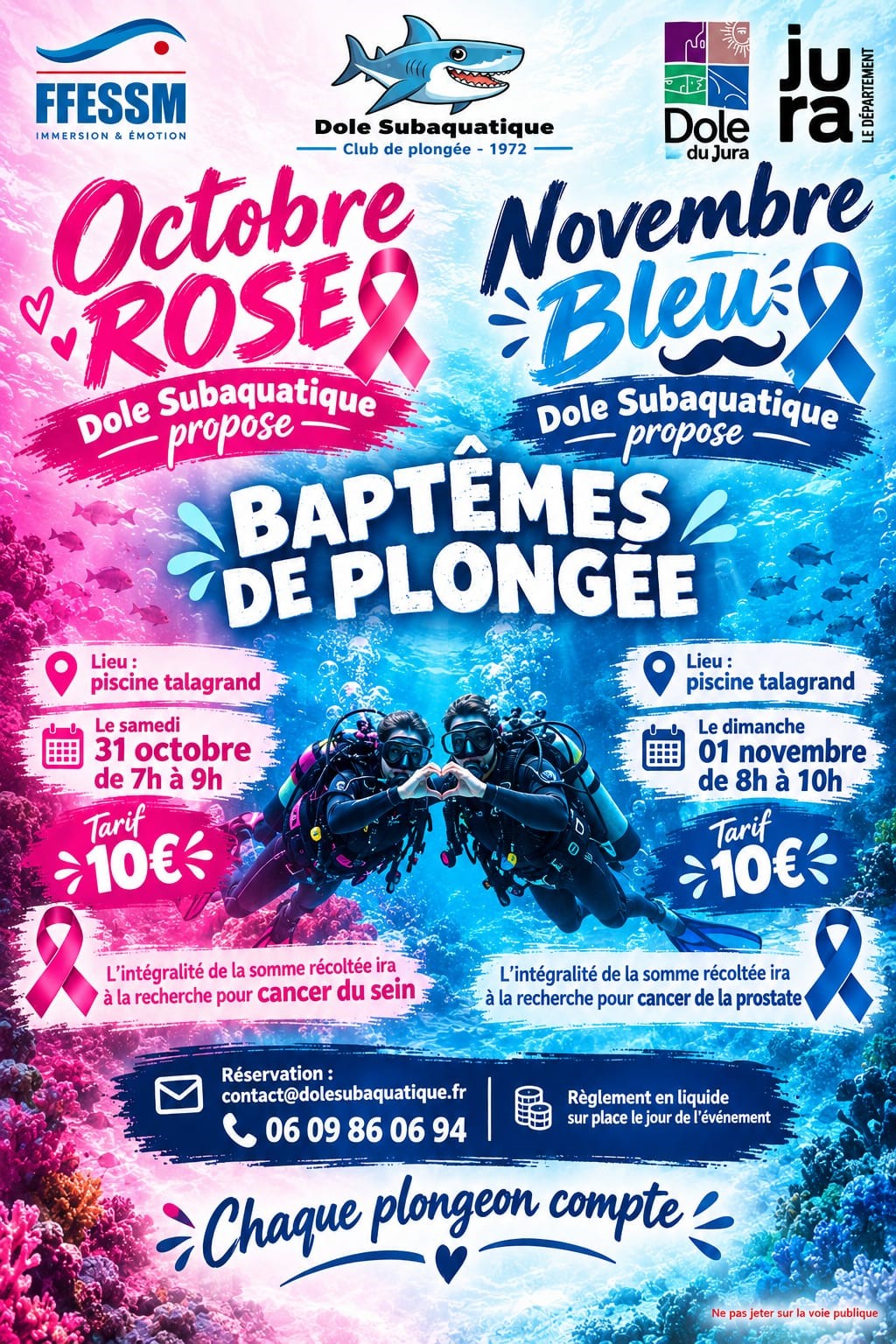 Baptêmes de plongée