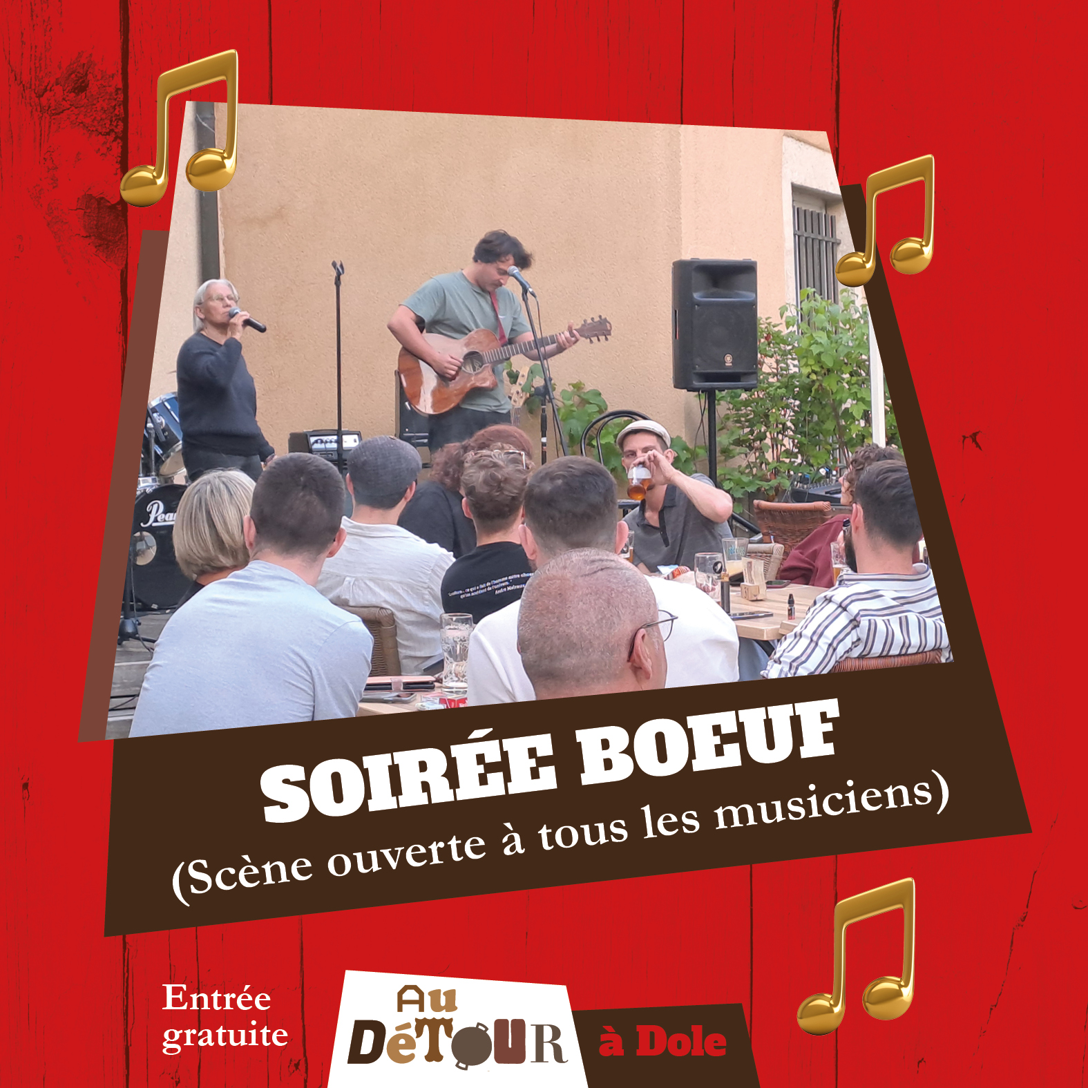 Soirée bœuf Au Détour