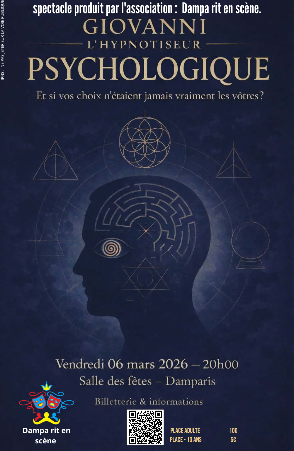 Psychologique - spectacle mentalisme