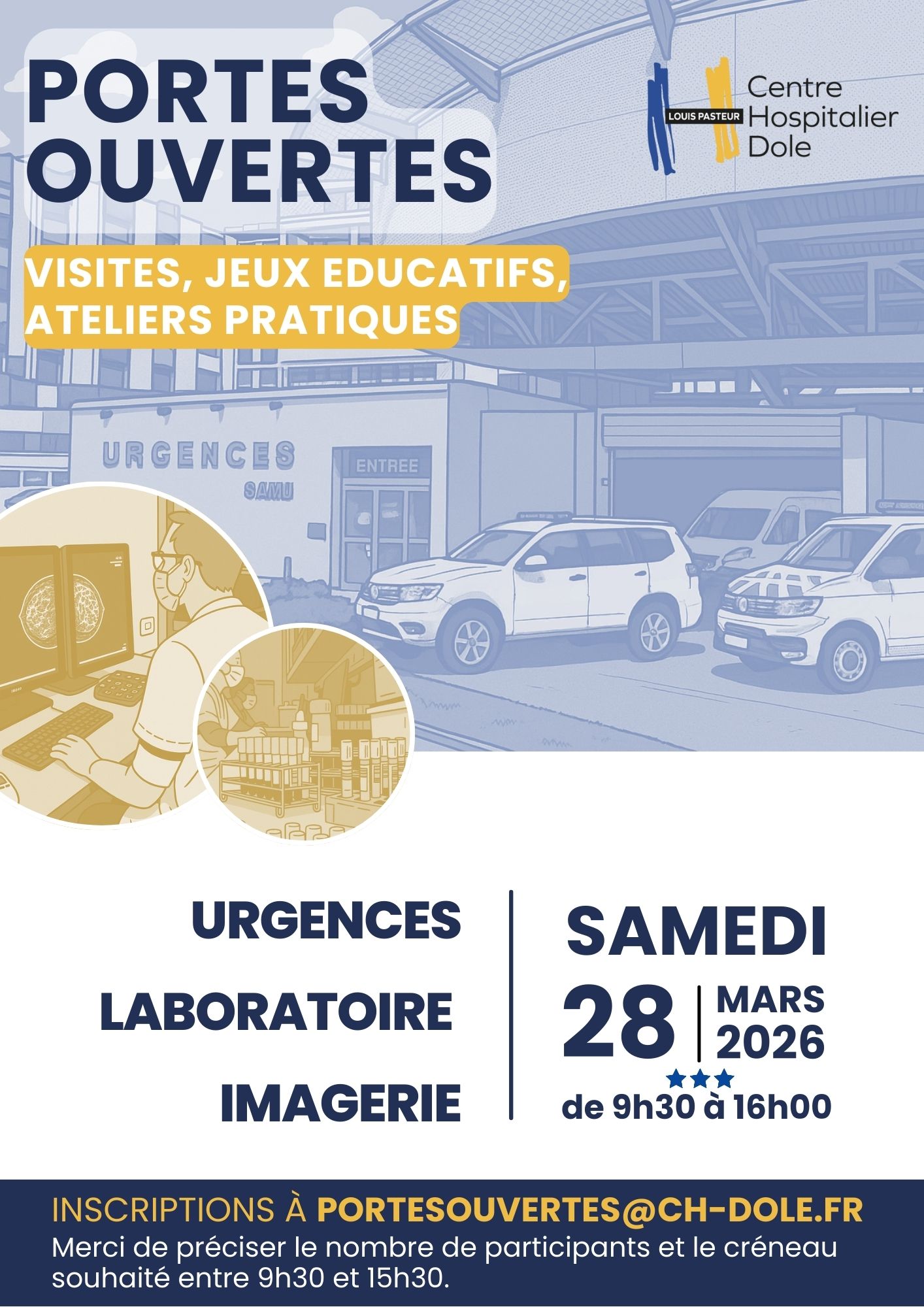 Portes ouvertes à l'hôpital