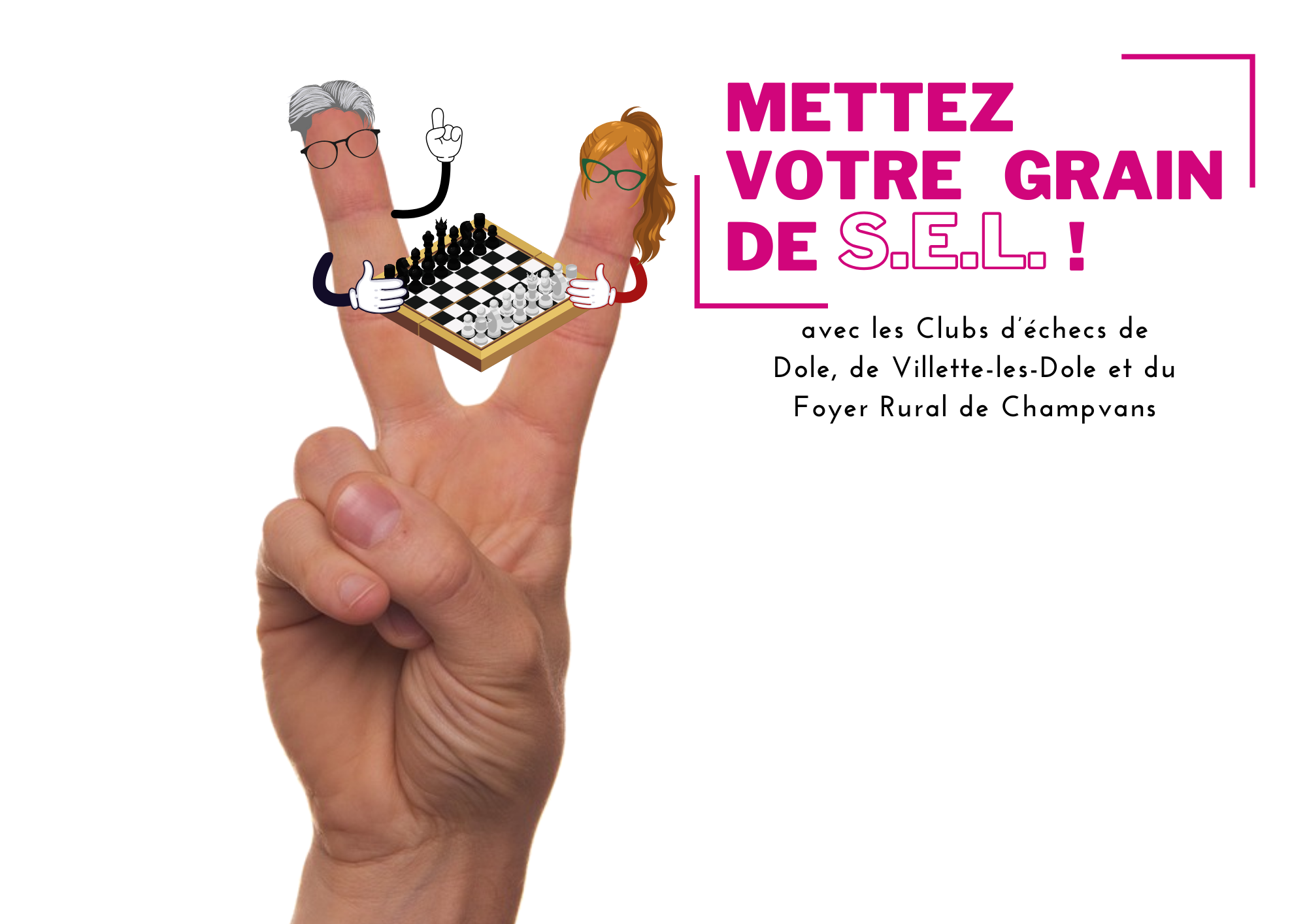 Mettez votre grain de S.E.L : avec des joueurs d'échecs