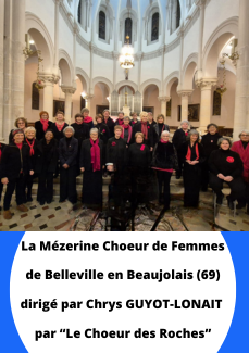 Le Choeur des Roches reçoit La Mézerine
