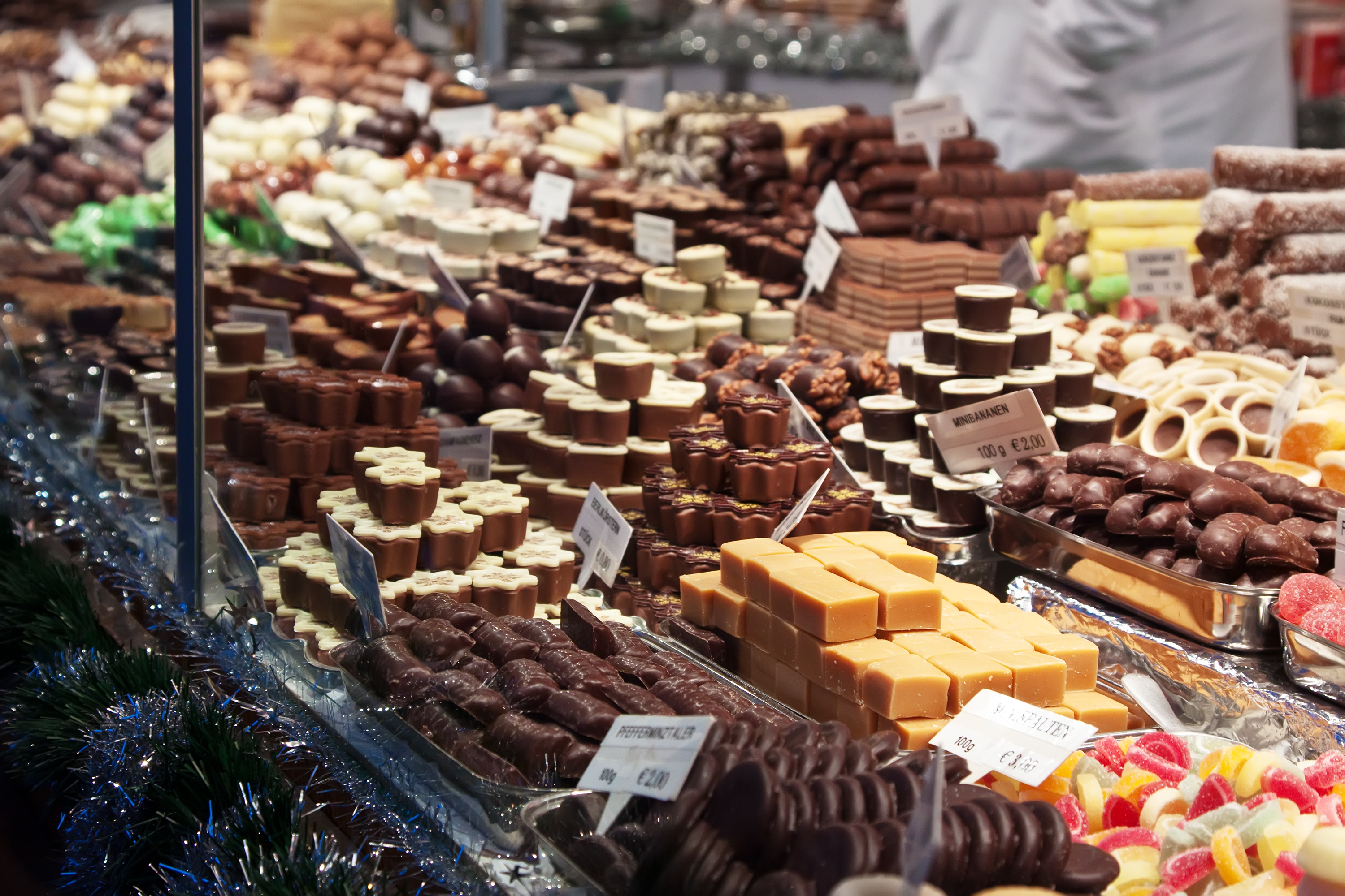 Vente de chocolats