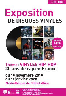 Vinyles Hip-hop : 1989-2019 : 30 ans de rap en France