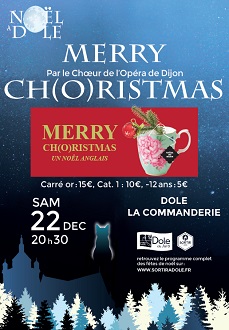 Merry Ch(o)ristmas par le Choeur de l'Opéra de Dijon