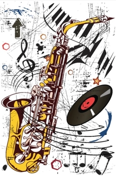 Exposition des disques vinyles "Colossus : Les géants du saxophone jazz"