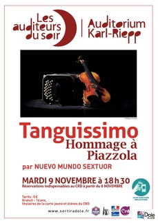 Les auditeurs du soir : Tanguisimo - Hommage à Piazzola