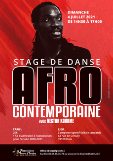 Stage de danse Afro Contemporaine